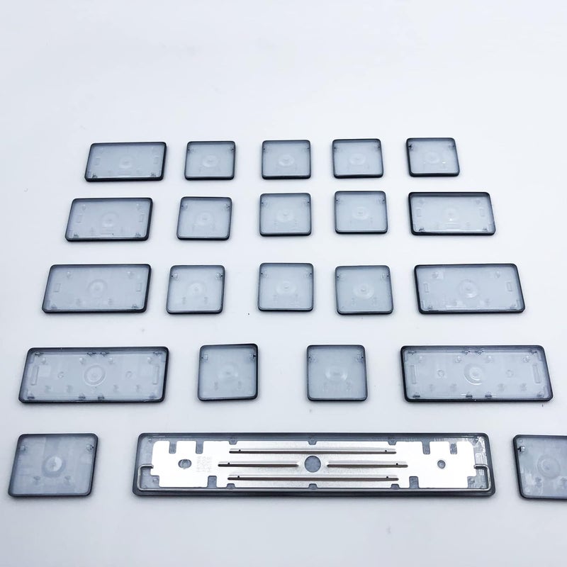 Bfenown Replacement US Keyboard keycap Keycaps Keys for MacBook Air M2 M3 M4 Retina 13'' A2681 A3113 A3240, MacBook Air 15'' M2 M3 M4 A2941 A3114 A3241 2022-2025 Year Midnight - Image 3